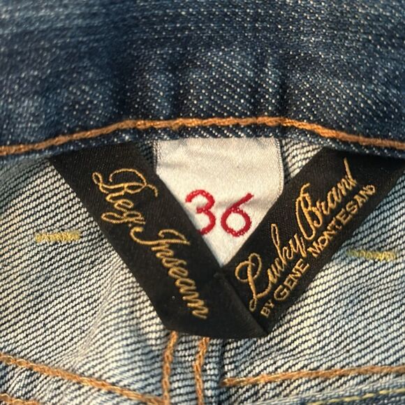 Men’s Lucky Vintage Straight Jeans size 36 - Picture 4 of 7